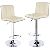 Der Sitz ist 361° drehbar und mittels Gasdruckfeder stufenlos höhenverstellbar. Durch einen Hebel lässt sich der trendige Barhocker ganz leicht in der Höhe verstellen und die integrierte Fußablage sorgt für zusätzlichen Sitzkomfort.