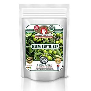 Sansar Green Neem cake Fertiliser and Pesticide (2 in 1) 100% pure 100% organic 400 GM