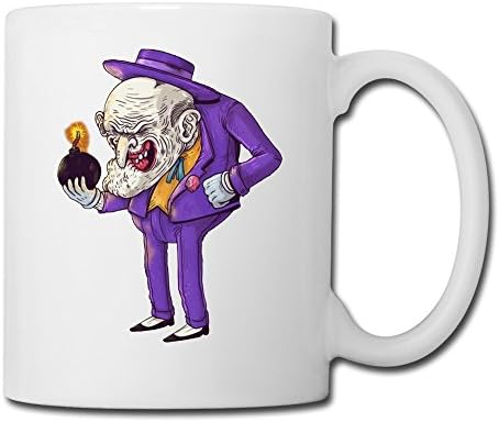 HFYEN Classic White Coffee Mug Zombies Logo Mug