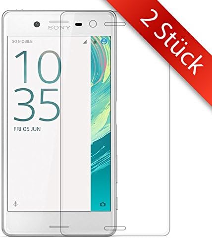 2 Pack- SONY X-Screen Protector- Tempered Glass| 0.2mm | Bubble free | Full HD Transparenz | Anti-fingerprint - SONY X Screen Protector – MOVOJA- SONY X