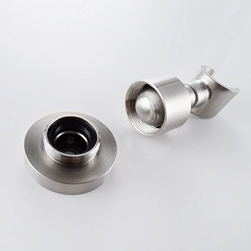 Massiver Edelstahl Brausehalter mit Kugelgelenk universal Modell KF – B808 - 8