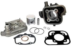 UNTIMERO 70 CCM Sport Zylinder KIT Kopf KOMPLETT für Peugeot Jet Force JETFORCE 50 H2O Zylinderkit