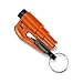 Produktbild TiooDre Mini Car Emergency Hammer Sicherheit Escape Tools Fenster Glasbrecher Sicherheitsgurt Cutter Orange