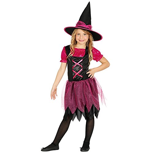 Girls Pink Glitter Witch Cute Pretty Halloween Fancy Dress Costume |  Desertcart Guyana