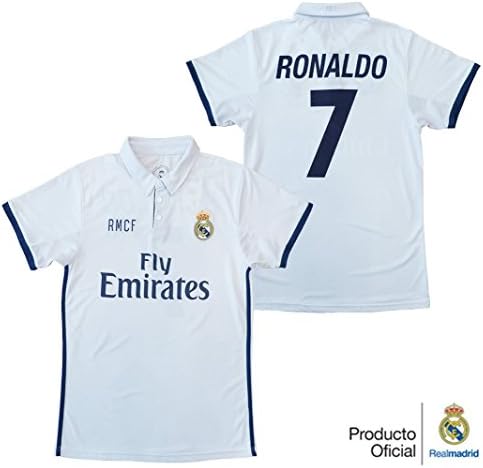 Official Replica REAL MADRID 2016-2017, Shirt CRISTIANO RONALDO - Adults Size: S
