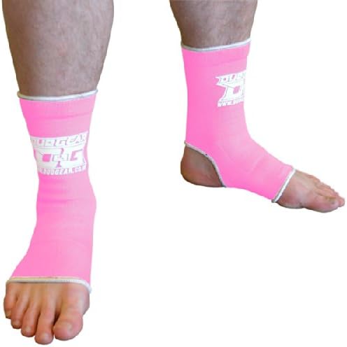 XS PINK MUAY THAI BOXING KICKBOXING MARTIAL ARTS MMA SPORTS ANKLE SUPPORTS (Kids โ Adults)