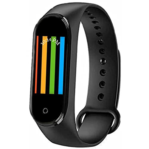 Rambot (Special with 10 Years Warranty) New M5 Smart Band - No. 1 Fitness Band, 1.1-inch AMOLED Color Display, 2 Weeks Batter