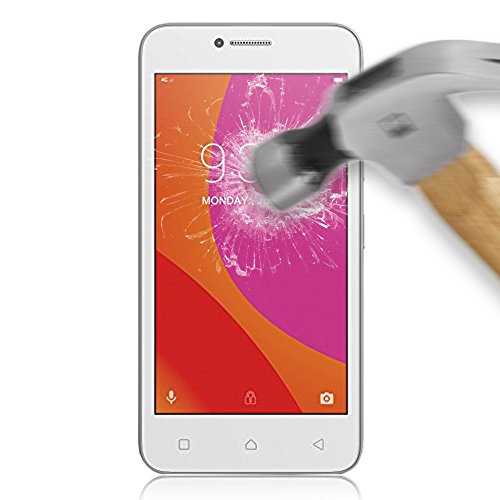 BeCool® - Display Schutzglas aus Premium Hartglas für Lenovo Moto B, schützt und passt sich perfekt an Ihr Smartphone an, ultraresistent gegen Kratzer und Stöße, 9H Härte
