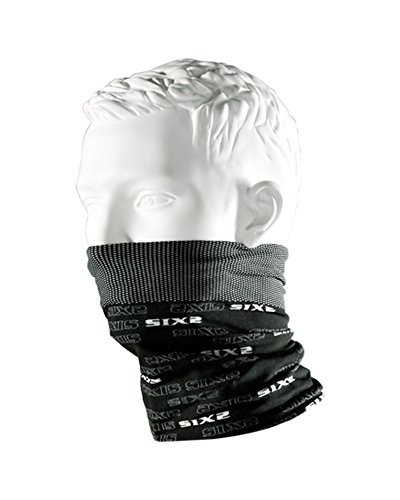 SIXS 1240718 Multifunzione Tubolare, Black Carbon, One Size