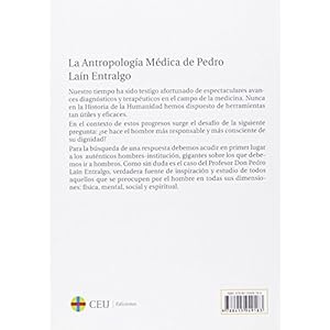 La Antropología Médica de Pedro Laín Entralgo (General, Band 33)