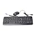 Produktbild MLL Genuine Founder Technology Set Installierter Partner Kabelgebundene Maus und Tastatur PS2 Tastatur USB Maus,Schwarz,A
