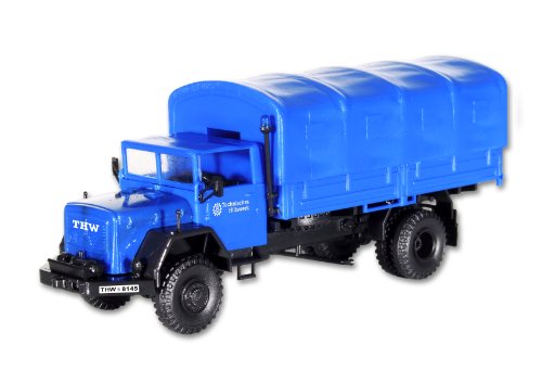 Preisvergleich Produktbild Kibri 18451 - H0 THW Magirus A6500