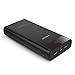 Produktbild PISEN Power Bank Externer Akku 20000 mAh Powerbank Dual Input 2,1A Type C & Micro USB Akkupack 2 USB Output 1.5A/2.1A Schnelllade Tragbares Ladegerät für iPhone, iPad, Samsung Galaxy (Schwarz)