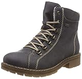 Sohle: Synthetik Rieker Damen Y9138 Kurzschaft Stiefel, Grau (Grigio/Wood 45), 42 EU