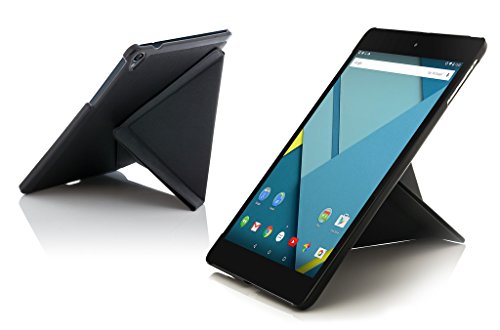 Forefront Cases® Neue Origami Leder Hülle / Tasche / Case / Cover für HTC Google Nexus 9 (8,9 Zoll) Tablet-PC – Rundum-Geräteschutz und intelligente Auto-Sleep-Wake-Funktion mit 3-JAHRES-GARANTIE VON FOREFRONT CASES – inkl. Eingabestift und Displayschutz - 3
