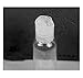 SelfTek 6Pcs 75ml Empty Refillable Bottle Portable Travel Transparent Press Bottles Cosmetic Makeup Bottles Container