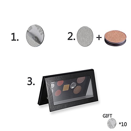 VALUE MAKERS® Lidschatten Palette Leere Magnetische Kosmetische DIY Palette - 6