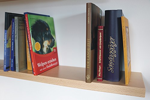Bücherregal Wandboard Bücherboard (Buche, 90 x 16 cm)