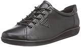 Sohle: Gummi Ecco Damen SOFT2.0 Derby, Schwarz (56723black with Black Sole), 40 EU