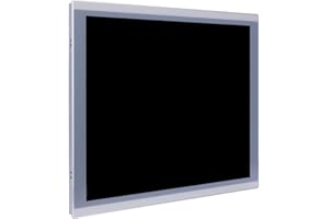 HUNSN 19 Inch TFT LED Industrial Panel PC, High Temperature 5-Wire Resistive Touch Screen, Intel J6412, Windows 11 Pro or Linux Ubuntu, PW28, HDMI, 2 x LAN, 3 x COM, 8G RAM, 256G SSD