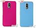 For Motorola Moto G 4th Gen Plus [COMBO OFFER]: Unistuff™ Matte Finish Hard Shell Ultra Thin Bumper Back Case Cover for Motorola Moto G 4th Gen / Moto G4 / Moto G Plus, 4th Gen / Moto G4 Plus (Pink, Sky Blue) RS.299.00