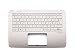 Produktbild Tastatur, deutsch (DE) - Backlight/Topcase silber für Asus Zenbook Flip UX360UAK Serie