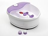 Fußmassage Fußsprudelbad inklusiv 4 Rollen für Fuß-Reflexzonen-Massage mit INFRAROT Wärme Massage für Füße Fußmassagegerät - 3