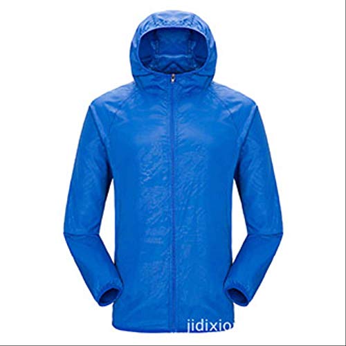 ZINE Chaqueta de Ciclismo Rompevientos Chaqueta Ligera Resistente al Agua, Chaqueta de Lluvia de Ciclismo Nitebrite para Hombre para Ciclismo de Primavera, Correr y Caminar