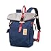 Produktbild YFbear Roll Top Rucksack Ein lässiger Unisex Backpack Daypacks Trekkingrucksäcke Wanderrucksäcke Laptop-Rucksack