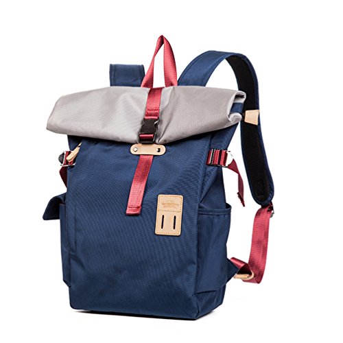 Preisvergleich Produktbild YFbear Roll Top Rucksack Ein lässiger Unisex Backpack Daypacks Trekkingrucksäcke Wanderrucksäcke Laptop-Rucksack
