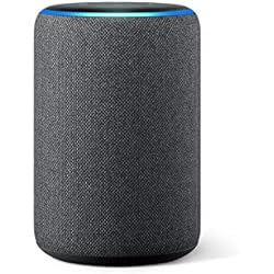 Nouvel Amazon Echo (3ème génération), Enceinte connectée avec Alexa, Tissu anthracite