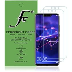 Forefront Cases Protector Hidrogel de Pantalla para Huawei Mate 20 Lite [2 Unidades] | Cubierta de Pantalla Completa | Protección Irrompible, Autocurativa y Antihuellas | Sensibilidad Táctil