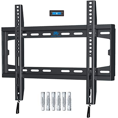 Mounting Dream Supporto TV Parete Ultra Sottile Fisso Staffa TV per Molti Televisori da 26-55 Pollici a Schermo Piatto a LED, LCD, OLED e Plasma con VESA 75x75-400x400mm Fino a 45,5kg, MD2361-K-02