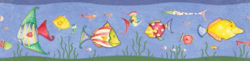 Sea Creatures Wall Border