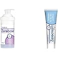 Zeroderma Zerobase & Zerocream Emollient Creams, 500g & 50g, Dry Skin Moisturiser, Helps Restore Skin Barrier