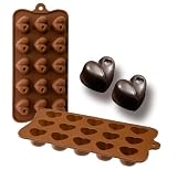 Altura : 2,5 cm IBILI 860301 - Moldes Silicona Bombon - Corazon
