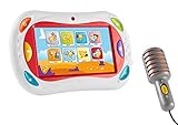 Tablet per bambini: i migliori da acquistare 9 Chicco 0000757900000 - Gioco Happy Tab White 2016 LIMITED EDITION ( Microfono Incluso )