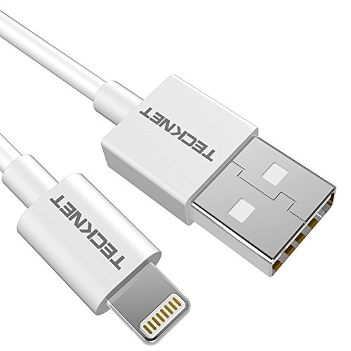 Lightning Cable [Apple MFi Certified], TeckNet 1.0M Apple Lightning to USB Cable For Apple iPhone 6S /6S plus/6/SE/5s/5c/5,iPad,iPad Air /Air 2, iPad mini1/mini2/mini3/mini4,iPad Pro,and iPod Nano 7th Generation