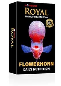 Horizone Royal Flowerhorn Daily Nutrition Fish Food, 100G (Pack of 2)