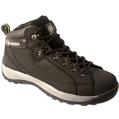 MENS SAFETY WORK STEEL TOE CAP HIKER SHOES TRAINERS BOOTS ANKLE TAV2 SIZE