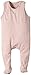 LANA natural wear Baby Girls Strampler Finn Plain Footies, Pink (Rose Water 5600), 0-3 Months (Manufacturer size: 50)
