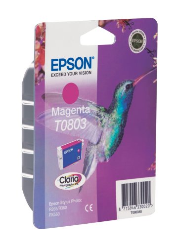Epson T0803 Tintenpatrone Kolibri, Singlepack magenta - 3