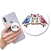 Produktbild Multifunktions-Ständer Schutzhülle, Pop Notebook Socket für das Handy, Fuß-Unterstützung und Stecker auf Erweiterung für Smartphone und Tablet – Kiss Magpies – Weiß