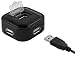 Produktbild mumbi USB HUB 4 Port magnetisch - USB 2.0 Verteiler - Bus powered - ohne Netzteil - Plug & Play - Windows 2000 XP Vista 7 Mac Os