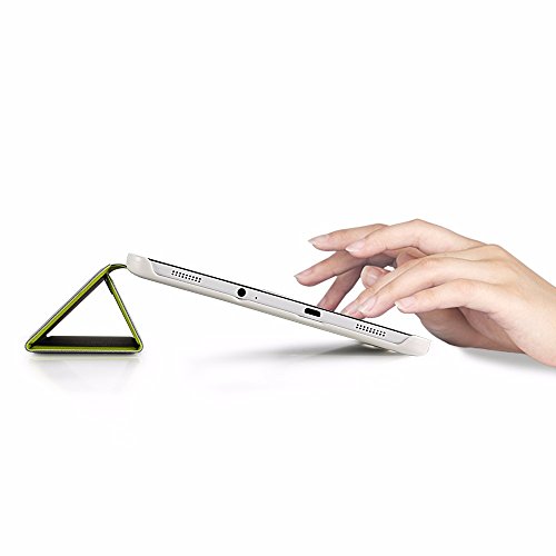Samsung Galaxy Tab S2 8.0 Hülle, EasyAcc Ultra Dünn Case mit Standfunktion Auto Wake up Sleep PU Leder Hüllen für Samsung Galaxy Tab S2 T719/ T715N 20.31 cm (8 Zoll) Tablet-PC (Grün, Kunstleder) - 6