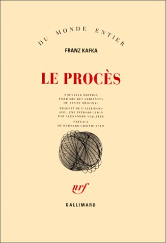 couverture de : Le proc&egrave;s