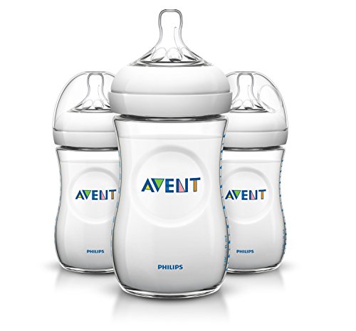 Philips AVENT Natural SCF693/37 260 ml Feeding Bottle 1 month+ (Pack of 3)