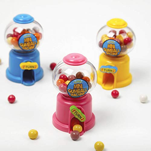 CANDY TOYS- Mini Gumball Machine cf 12 pz da 40gr