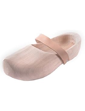 Holzschuhe mit Lederriemen Gr. 34 - 47 - Clogs - Klunschen Clogs klompen - Mittelalter - LARP - Wikinger