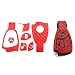 Produktbild CARBON Rot Folie Dekor Schlüssel MB W168 W202 W203 W208 W209 W210 W211 W215 SLK